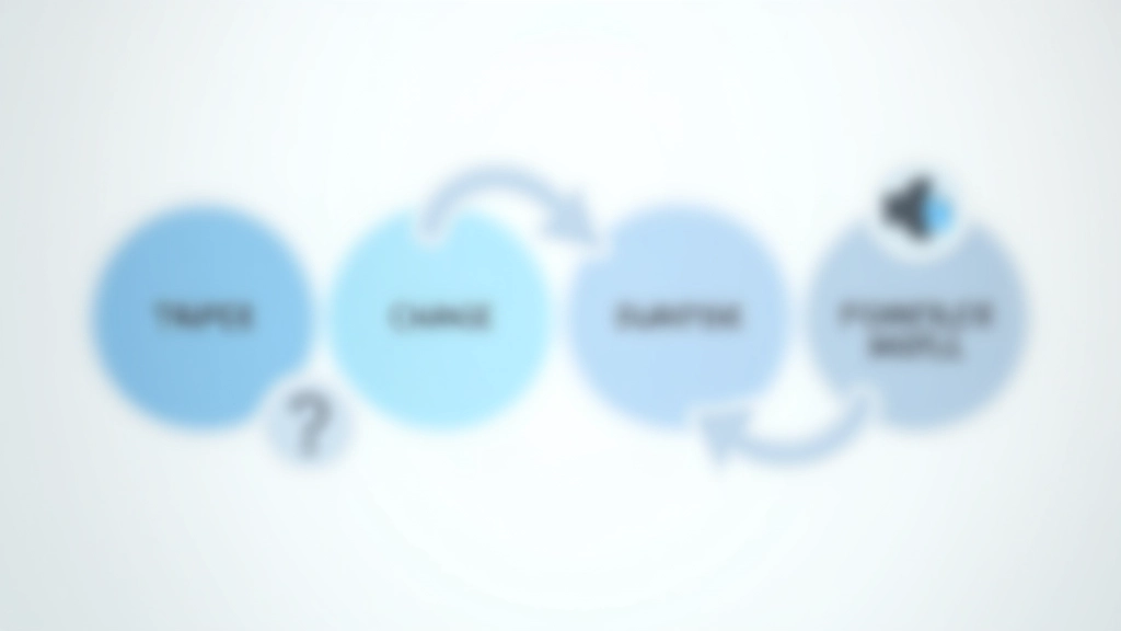 Diagramme montrant les quatre étapes d'une micro-interaction : déclencheur, changement visuel, durée et retour utilisateur