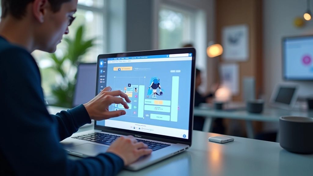 Prototype interactif montrant une transition fluide entre écrans