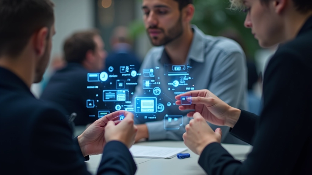 Interface montrant des micro-interactions subtiles sur des éléments d'interface
